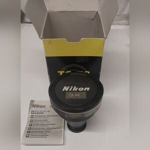 NEW Nikon Tele Converter TC-E3ED 3X Excellent shape like Great shape
